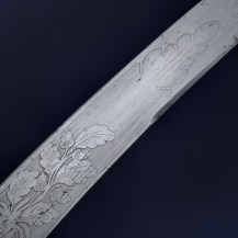 British c1860 Warwickshire Yeomanry Cavalry Officers Full Dress Mameluke Sword by Hamburger Rogers and Co 20